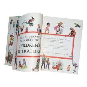 The Illustrated Treasury of Children's Literature 1955 HC Margaret E Martignoni